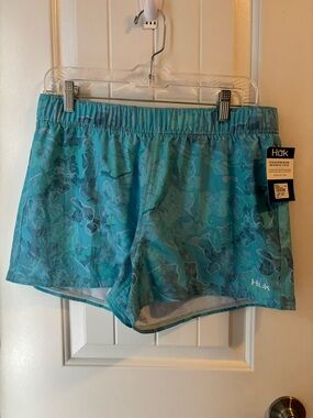 Huk Women’s Turquoise Athletic Shorts